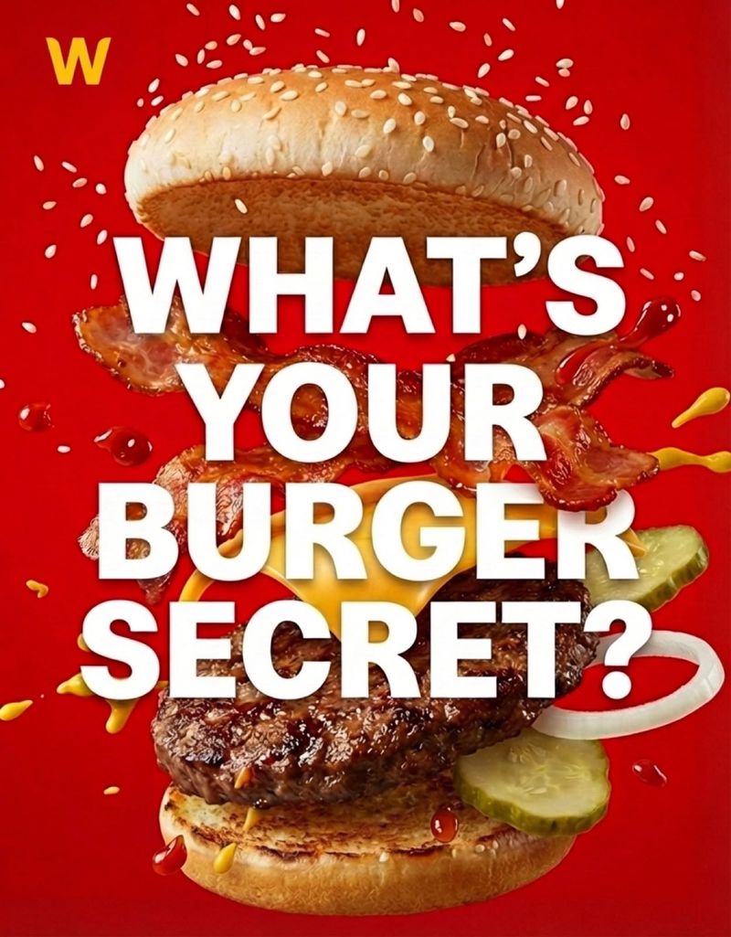 W Burger — burger secret